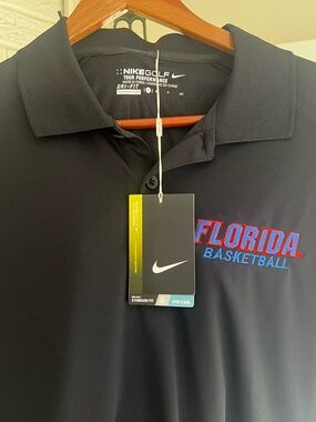 Nike Black Florida Basketball Dri-FIT Polo